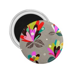 Scandinavian Flower Shower 2 25  Magnets by andStretch