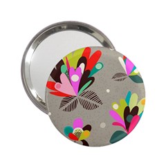 Scandinavian Flower Shower 2 25  Handbag Mirrors by andStretch