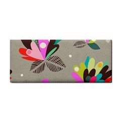 Scandinavian Flower Shower Hand Towel by andStretch