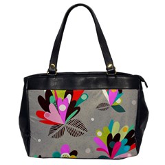 Scandinavian Flower Shower Oversize Office Handbag by andStretch