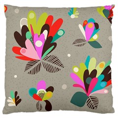 Scandinavian Flower Shower Standard Flano Cushion Case (one Side) by andStretch