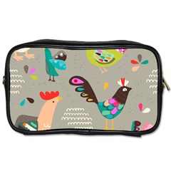 Scandinavian Birds Feather Weather Toiletries Bag (two Sides) by andStretch