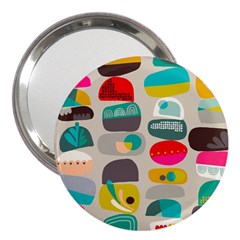 Scandinavian Balancing Act 3  Handbag Mirrors