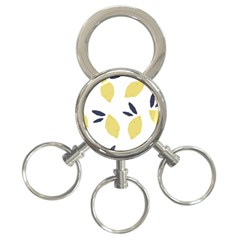 Laser Lemons 3-ring Key Chain by andStretch