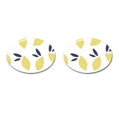 Laser Lemons Cufflinks (oval) by andStretch