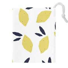 Laser Lemons Drawstring Pouch (5xl) by andStretch