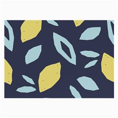 Laser Lemon Navy Large Glasses Cloth by andStretch