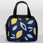 Laser Lemon Navy Classic Handbag (One Side) Front