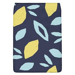 Laser Lemon Navy Removable Flap Cover (l) by andStretch