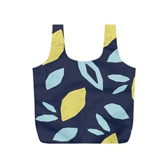 Laser Lemon Navy Full Print Recycle Bag (s) by andStretch