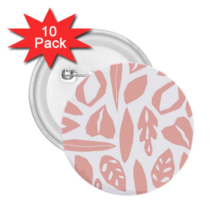 Blush Orchard 2.25  Buttons (10 pack) 