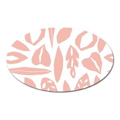 Blush Orchard Oval Magnet