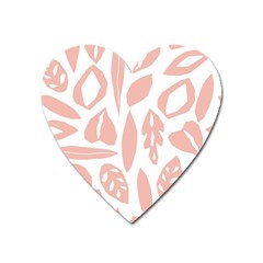 Blush Orchard Heart Magnet