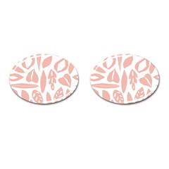 Blush Orchard Cufflinks (oval) by andStretch