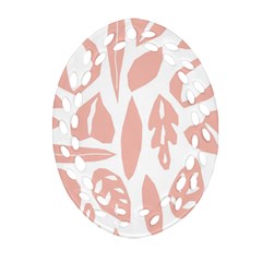 Blush Orchard Ornament (oval Filigree) by andStretch