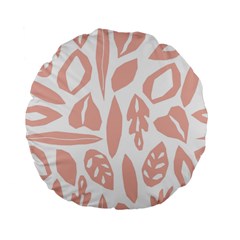 Blush Orchard Standard 15  Premium Flano Round Cushions by andStretch