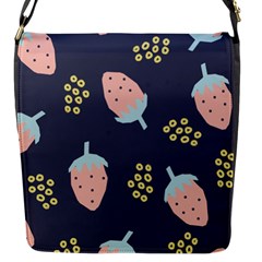 Strawberry Fields Flap Closure Messenger Bag (S)