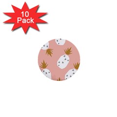 Pineapple Fields 1  Mini Buttons (10 Pack)  by andStretch