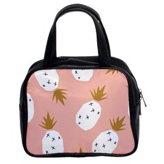 Pineapple Fields Classic Handbag (two Sides) by andStretch