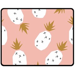 Pineapple Fields Fleece Blanket (medium)  by andStretch