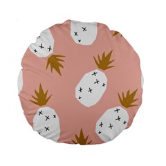 Pineapple Fields Standard 15  Premium Round Cushions by andStretch