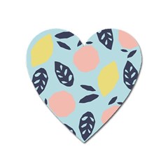 Orchard Fruits Heart Magnet by andStretch