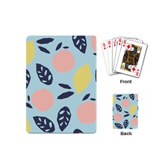 Orchard Fruits Playing Cards Single Design (mini) by andStretch