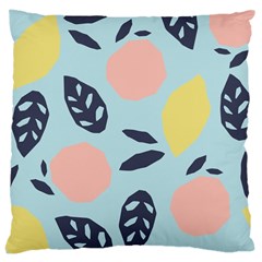 Orchard Fruits Large Cushion Case (two Sides) by andStretch