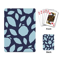 Orchard Fruits In Blue Playing Cards Single Design (rectangle) by andStretch