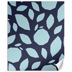 Orchard Fruits In Blue Canvas 16  X 20  by andStretch