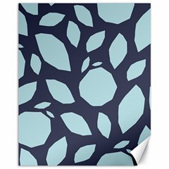 Orchard Fruits In Blue Canvas 11  X 14  by andStretch