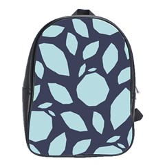 Orchard Fruits In Blue School Bag (large) by andStretch