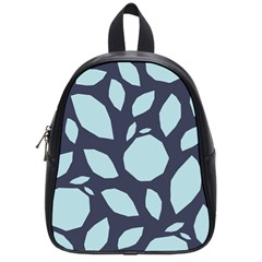 Orchard Fruits In Blue School Bag (small) by andStretch