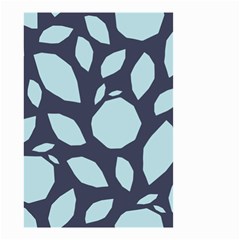 Orchard Fruits In Blue Small Garden Flag (two Sides) by andStretch