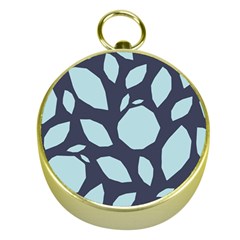 Orchard Fruits In Blue Gold Compasses by andStretch