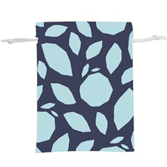 Orchard Fruits In Blue  Lightweight Drawstring Pouch (xl) by andStretch