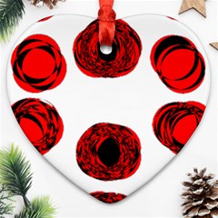 1561332575431 Copy 3072x4731 1 Heart Ornament (two Sides) by Sabelacarlos