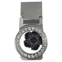 Black Rose Money Clips (cz)  by Sabelacarlos