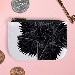 Black Rose Mini Coin Purse by Sabelacarlos