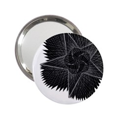 Black Rose 2 25  Handbag Mirrors by Sabelacarlos