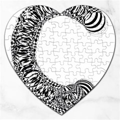 Letter C  Jigsaw Puzzle (heart) by Sabelacarlos