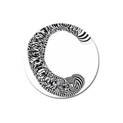 Letter C  Magnet 3  (round) by Sabelacarlos