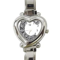 Letter C  Heart Italian Charm Watch by Sabelacarlos