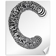 Letter C  Canvas 16  X 20  by Sabelacarlos