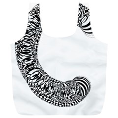 Letter C  Full Print Recycle Bag (xl) by Sabelacarlos