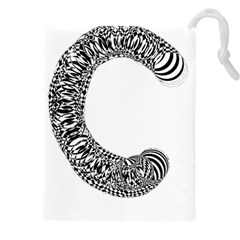 Letter C  Drawstring Pouch (4xl) by Sabelacarlos