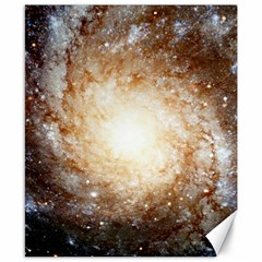 Galaxy Space Canvas 8  X 10  by Sabelacarlos