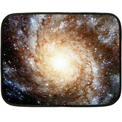 Galaxy Space Fleece Blanket (mini) by Sabelacarlos