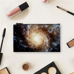 Galaxy Space Cosmetic Bag (small) by Sabelacarlos