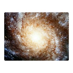 Galaxy Space Double Sided Flano Blanket (mini)  by Sabelacarlos